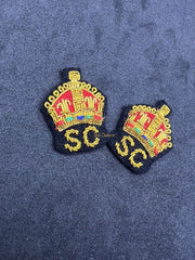 City Of London Police Rank Crowns SC Hand Embroidered Bullion Wire King’s Crown