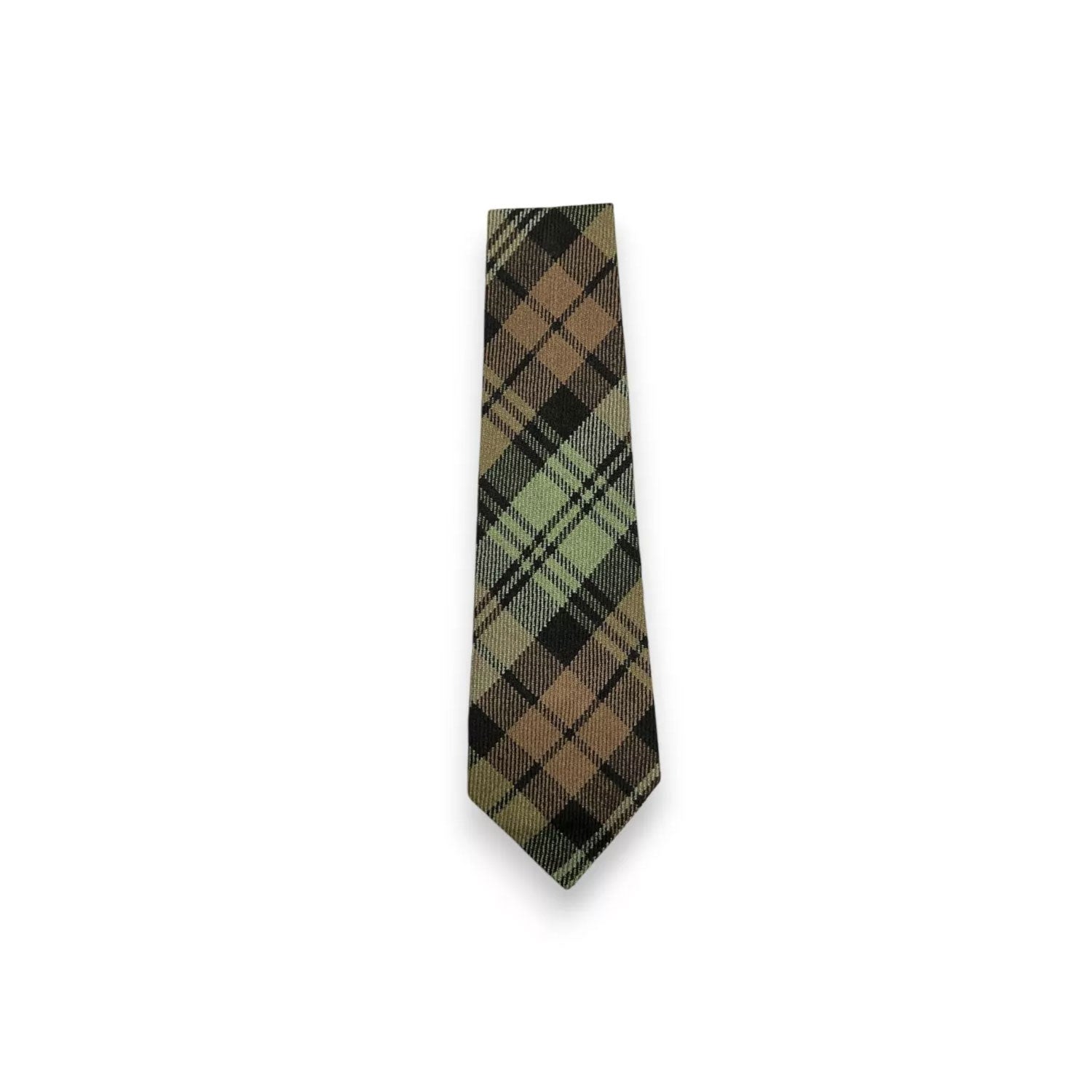 Men's Scottish Black Watch Weather Tartan Tie Formal Tie For Wedding