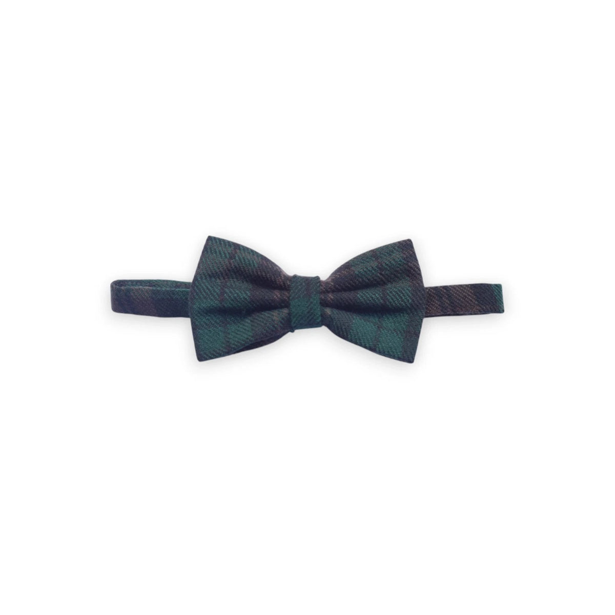 Men's Scottish Brown Watch Tartan Bow Tie Formal Tie For Wedding