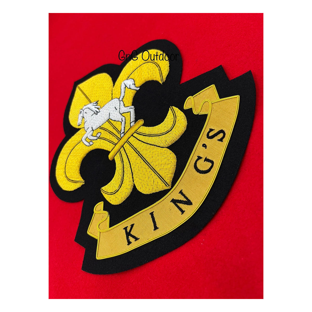Custom Made Hand Embroidered Banners Customise Regimental Banners