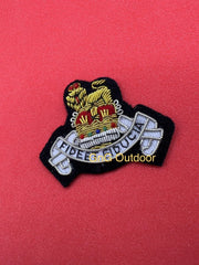 Royal Army Pay Corps Beret Badge RAPC Hand Embroidered Bullion Wire Cap Badge