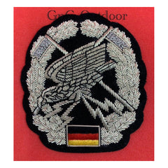 German Army Special Reconnaissance Badge Hand Embroidered Bullion Wire Badge