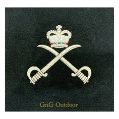 Army Presentation Hand Embroidered Frame Badge Military Display Frame Badges Custom Made Army Navy Air Force Frame Badges