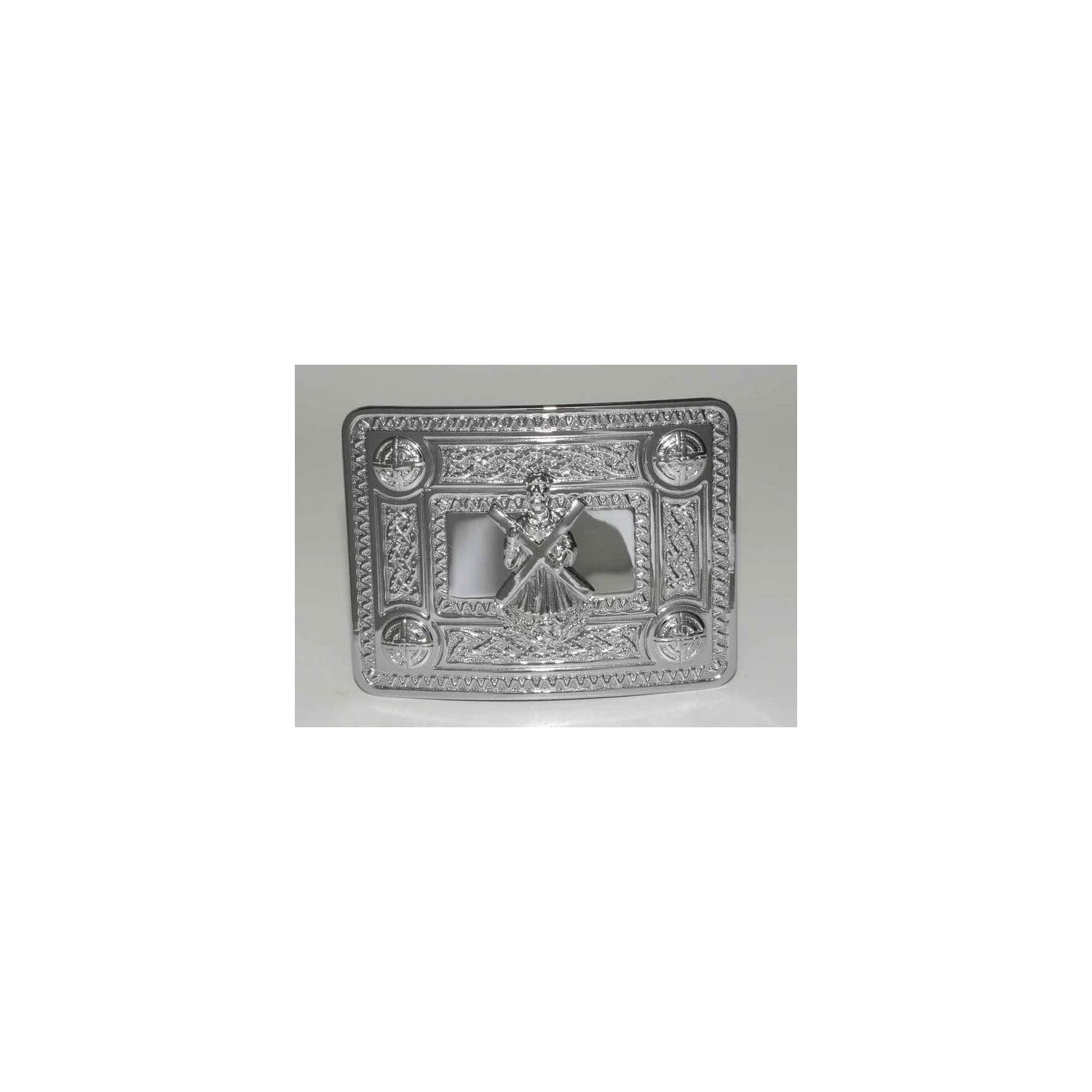ST Andrew Sporran Six Pieces Kilt Set Scottish Kilt Chrome Sporran