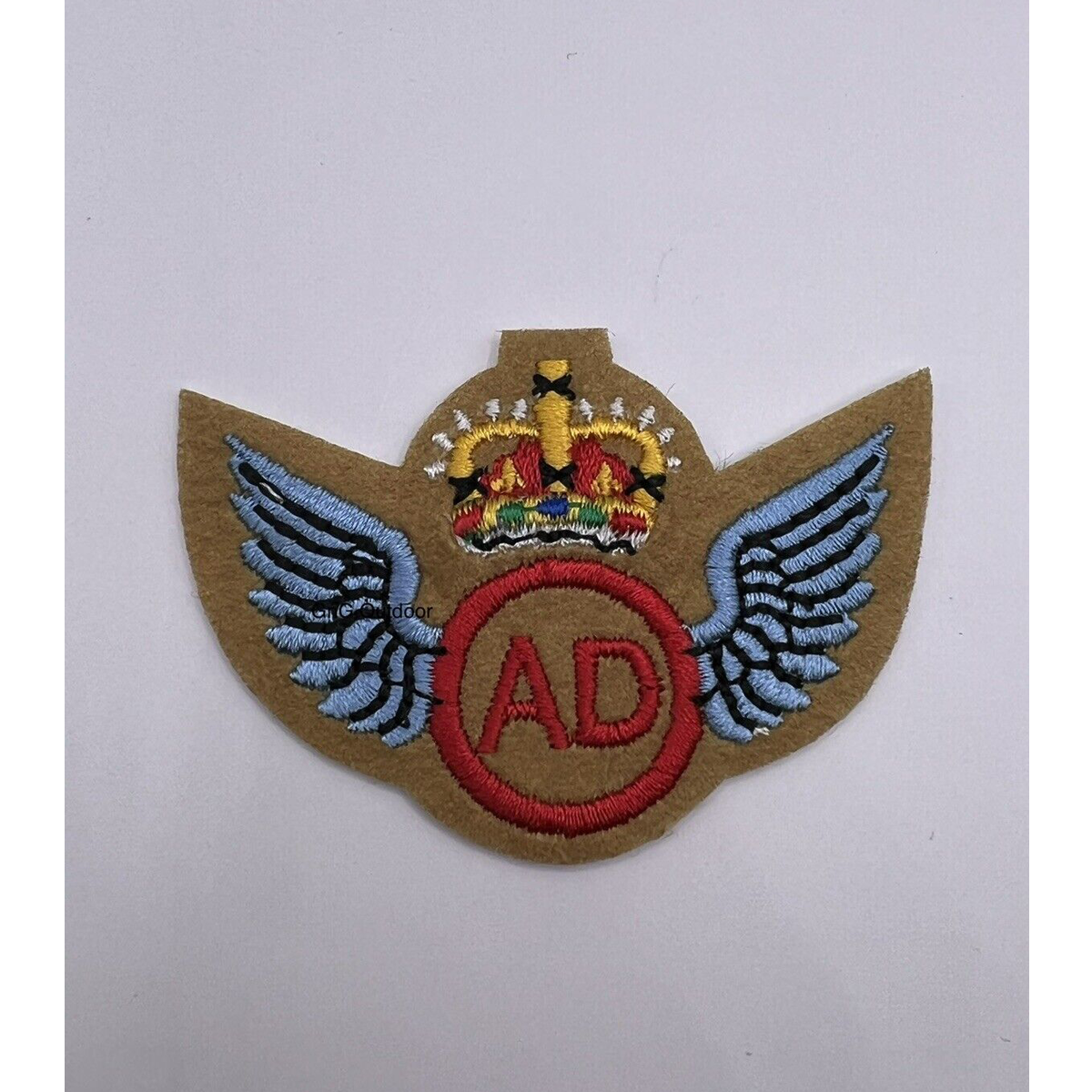AD Wings Air Dispatcher Embroidered Badge British Air Force Air Dispatch Patch