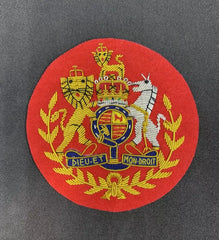 Royal Military Academy Dress Badge Hand Embroidered Bullion And Wire Dress Badge