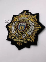 Royal Logistic Corp Blazer Badge RLC Embroidered Bullion And Wire Blazer Badge