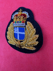 Royal Westarctican Navy Hand Embroidered Beret Badge
