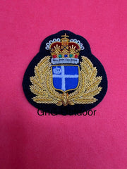 Royal Westarctican Navy Hand Embroidered Beret Badge