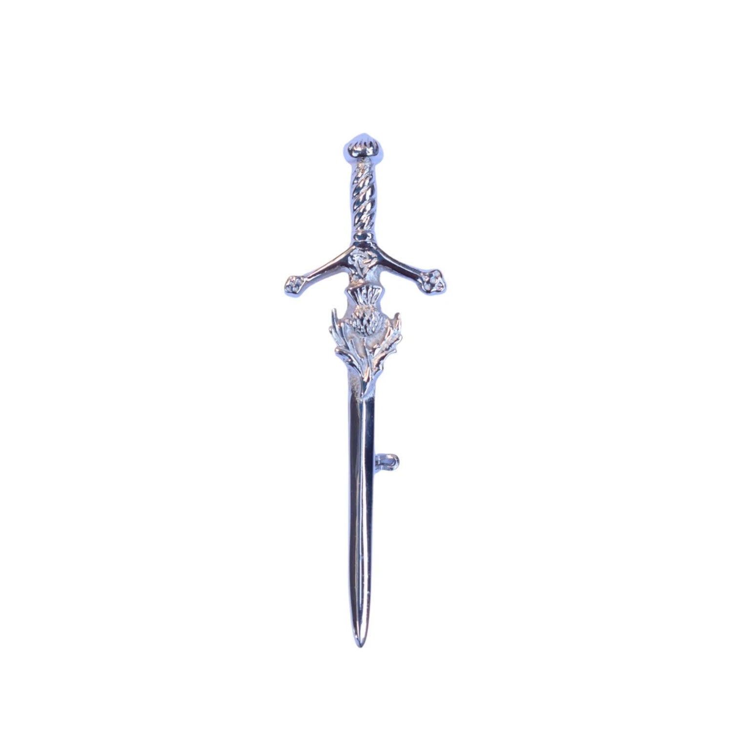Men's Scottish Chrome Kilt Pin 6 Pin Style