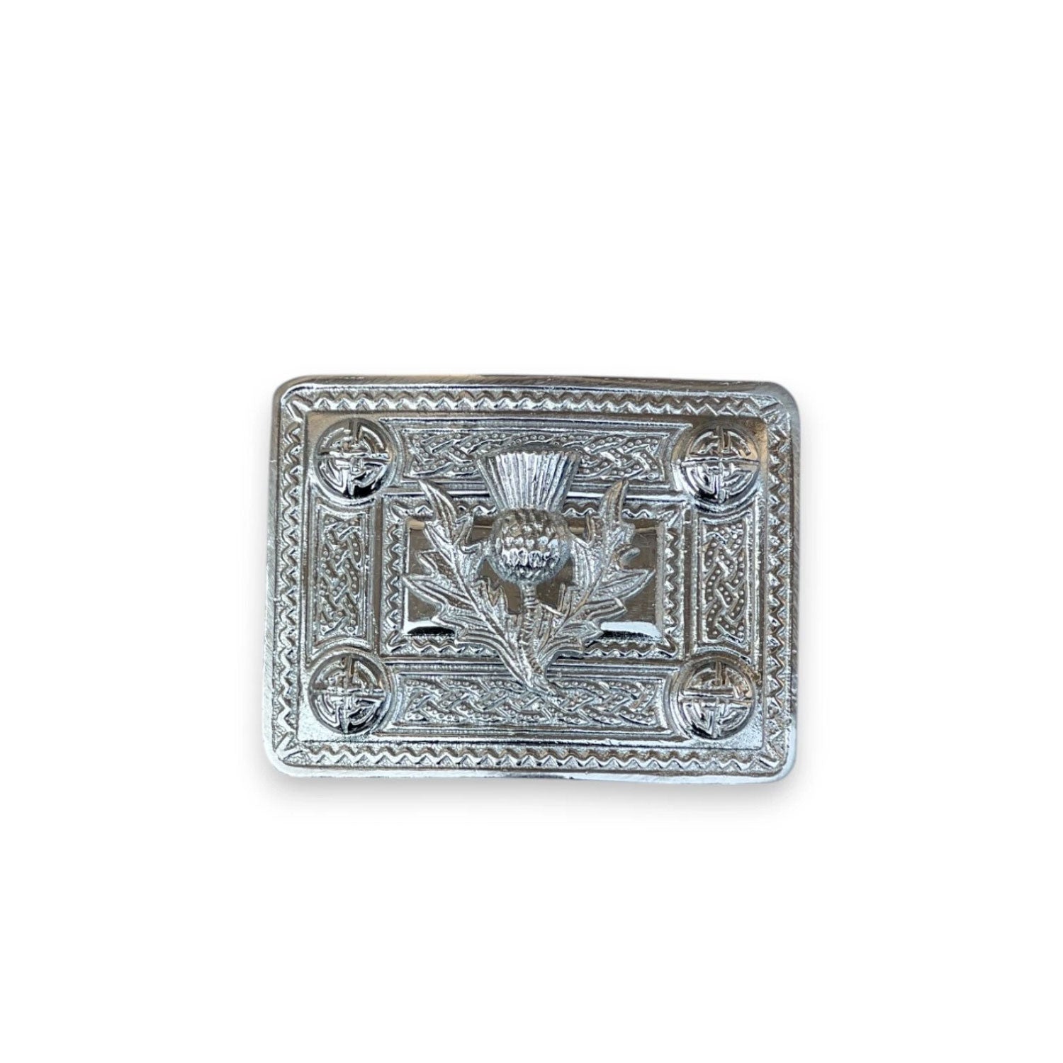 Men's Scottish Chrome Kilt Pin 6 Pin Style