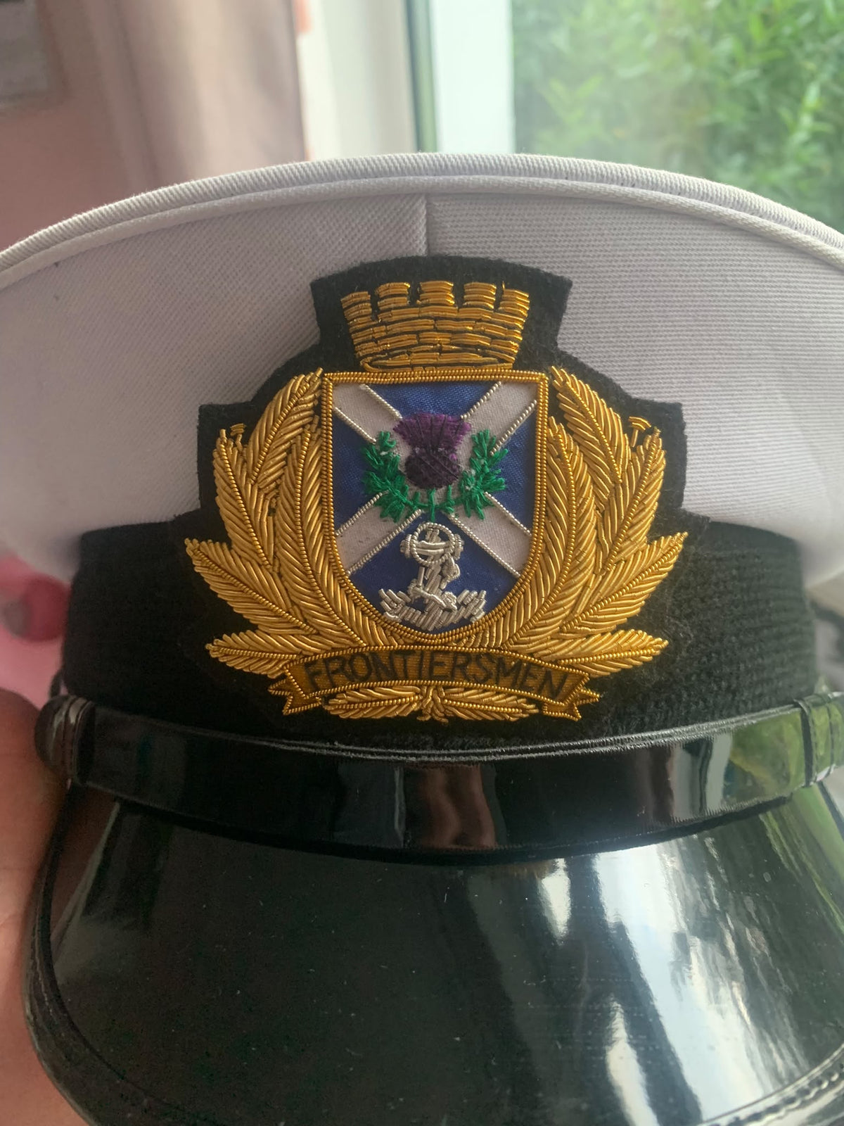 3rd Earl Kitchener’s Own Scottish and Borders Frontiersmen Yeomanry Volunteers (Maritime) Officer Hat Badge