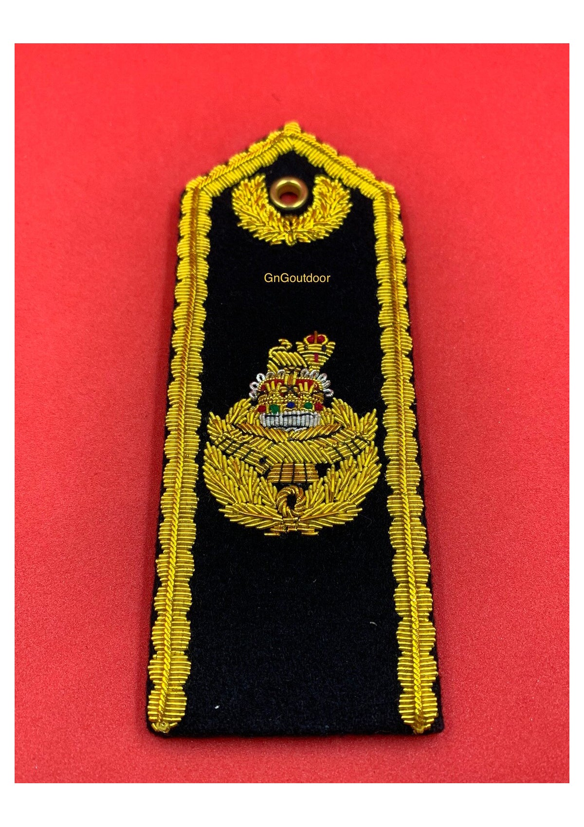 Air Vice Marshall Epaulette RAF Regiment Embroidered Flat Shoulder Epaulette