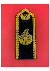 Air Vice Marshall Epaulette RAF Regiment Embroidered Flat Shoulder Epaulette