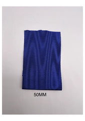 Masonic Regalia Apron Ribbon Royal Blue Moire Effect Ribbon Royal Blue Craft Apron Ribbon Sold As 5 Meter Length