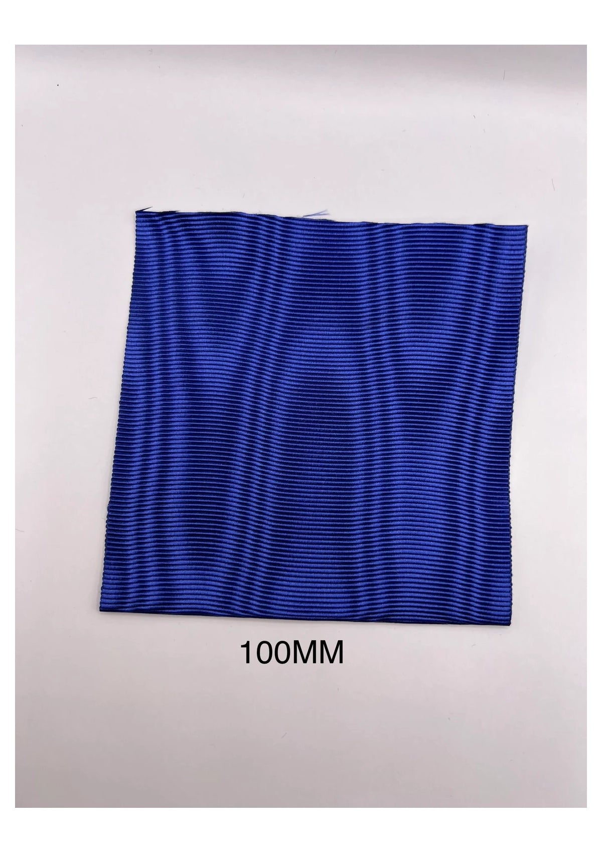 Masonic Regalia Apron Ribbon Royal Blue Moire Effect Ribbon Royal Blue Craft Apron Ribbon Sold As 5 Meter Length