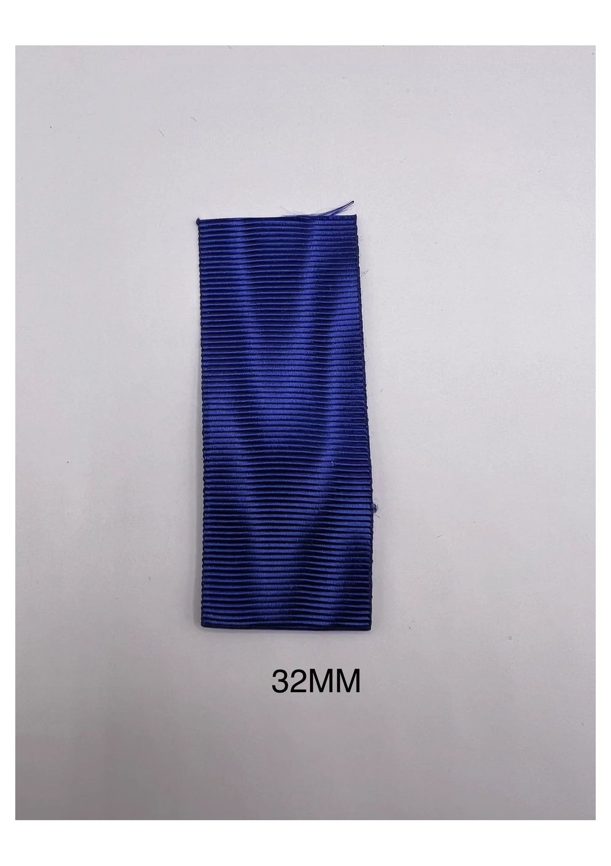 Masonic Regalia Apron Ribbon Royal Blue Moire Effect Ribbon Royal Blue Craft Apron Ribbon Sold As 5 Meter Length
