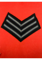 WW1 And WW2 British Forces Cloth Stripes Chevron Insignia UK Army Arm Rank Chevrons Sold As Pairs