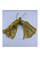 Twisted Bullion Hat Tassels Handmade Church Decoration Tassels Available In Gold And Silver Paris.