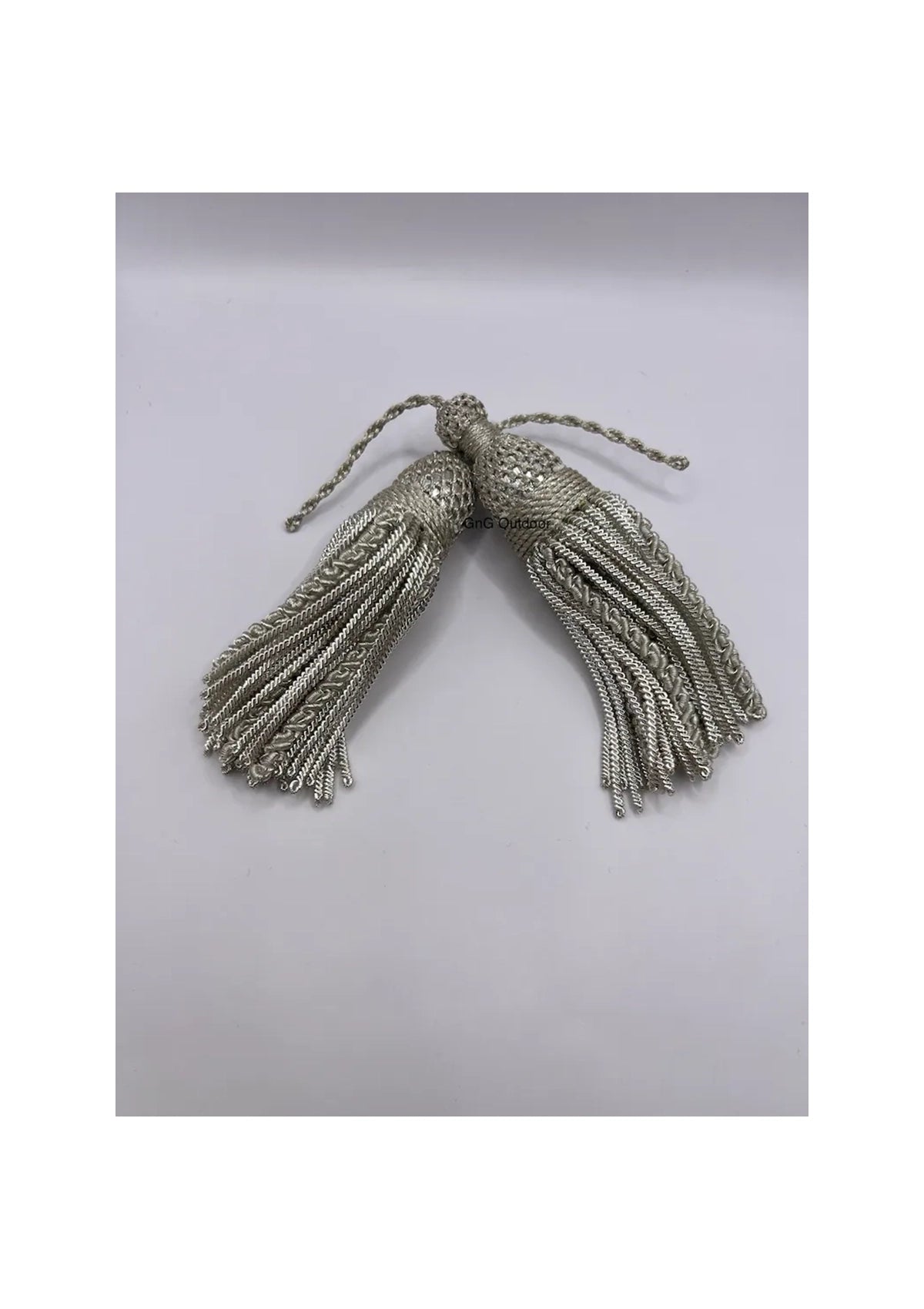Twisted Bullion Hat Tassels Handmade Church Decoration Tassels Available In Gold And Silver Paris.