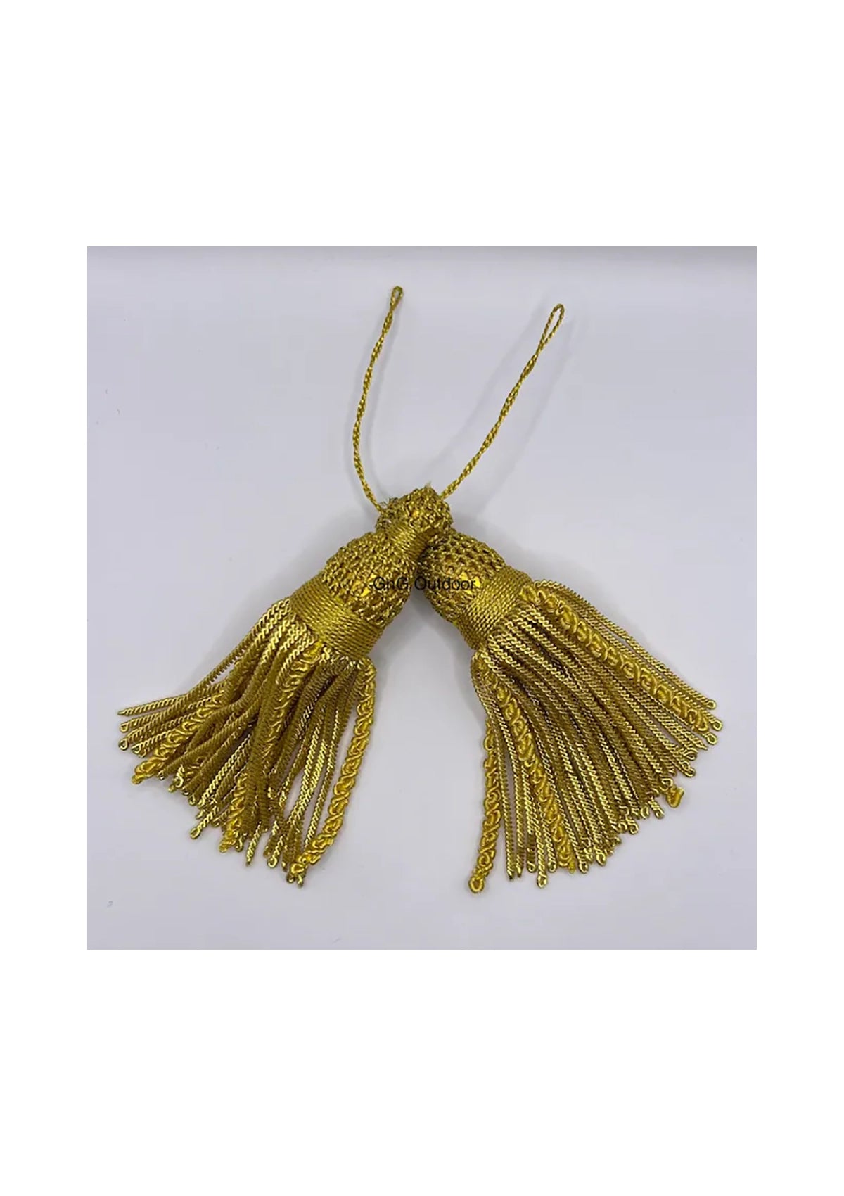 Twisted Bullion Hat Tassels Handmade Church Decoration Tassels Available In Gold And Silver Paris.