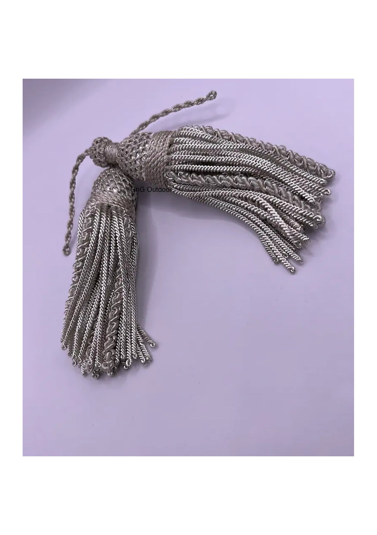 Twisted Bullion Hat Tassels Handmade Church Decoration Tassels Available In Gold And Silver Paris.