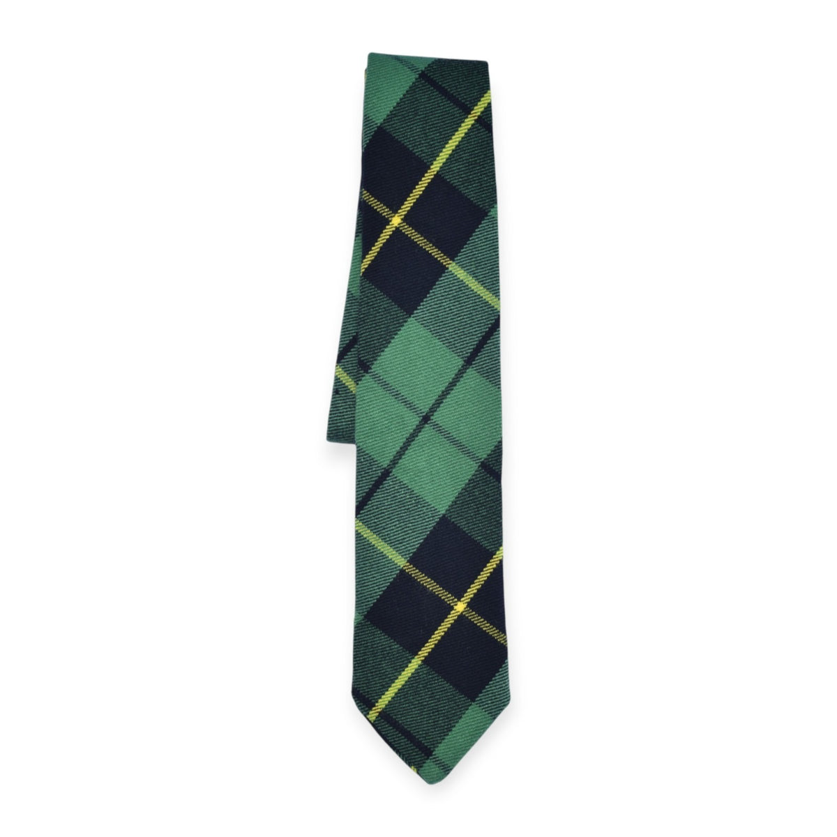 Men’s Scottish Wallace Hunting Ancient Tartan Tie – Traditional Highland Formal Necktie for Weddings