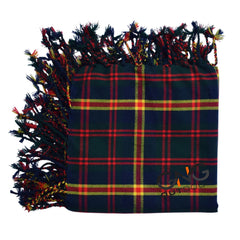 Men's 8-Yard USMC Tartan Kilt Set  With Fly Plaid & Flashes