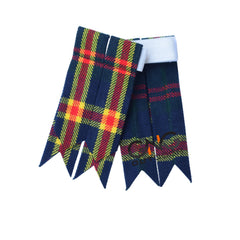 Men's 8-Yard USMC Tartan Kilt Set  With Fly Plaid & Flashes