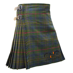 Men's Traditional Scottish 8-Yard Kilt | Kennedy Weathered Tartan Formal Outfit