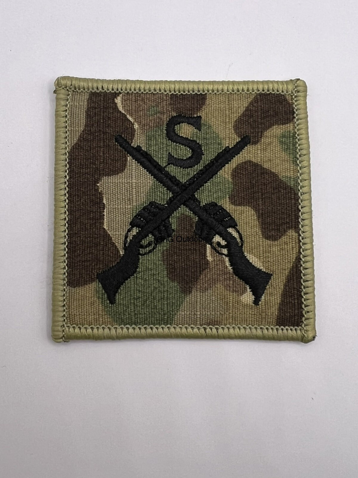 Sniper Rifles SAA Qualification Patch Machine Embroidered Sniper Rifle TRF