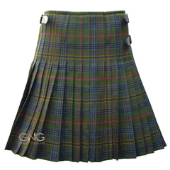 Men's 8-Yard Kennedy Weathered Tartan Kilt | Traditional Highland Wear