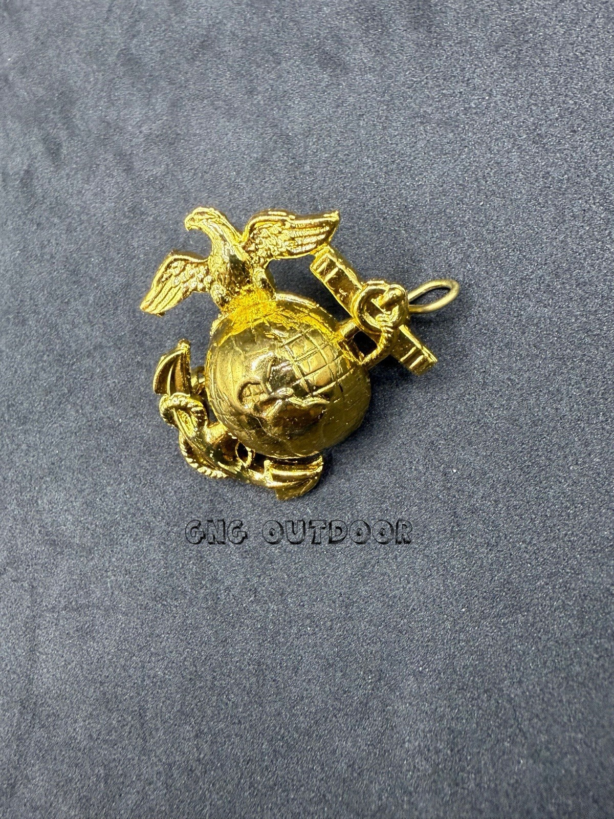 US Marine Corps Cap Badge USMC Hat Insignia Badge Eagle Globe Anchor Pin Badge
