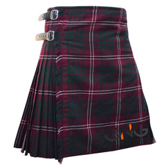 Scottish Crawford 8 Yard Kilt for Men with Matching Flashes and Fly Plaid