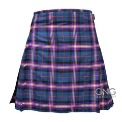 Men's Traditional Scottish 8-Yard Kilt Masonic Tartan Formal Kilt