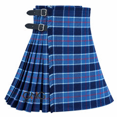 Scottish 8 Yard US Navy Kilt for Men Traditional Highland Tartan Kilt