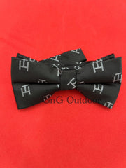 Black Royal Arch Chapter Bow Tie Masonic Regalia Royal Arch Bow Tie RA Gift Tie