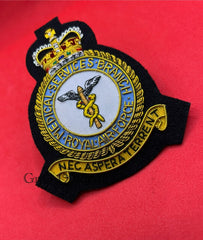 Royal Air Force Medical Service Branch Embroidered Bullion Wire Blazer Badge