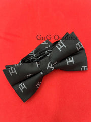 Black Royal Arch Chapter Bow Tie Masonic Regalia Royal Arch Bow Tie RA Gift Tie