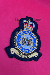 RAF 14 Squadron Badge Royal Air Force 14 Squadron Machine Embroidered Patch