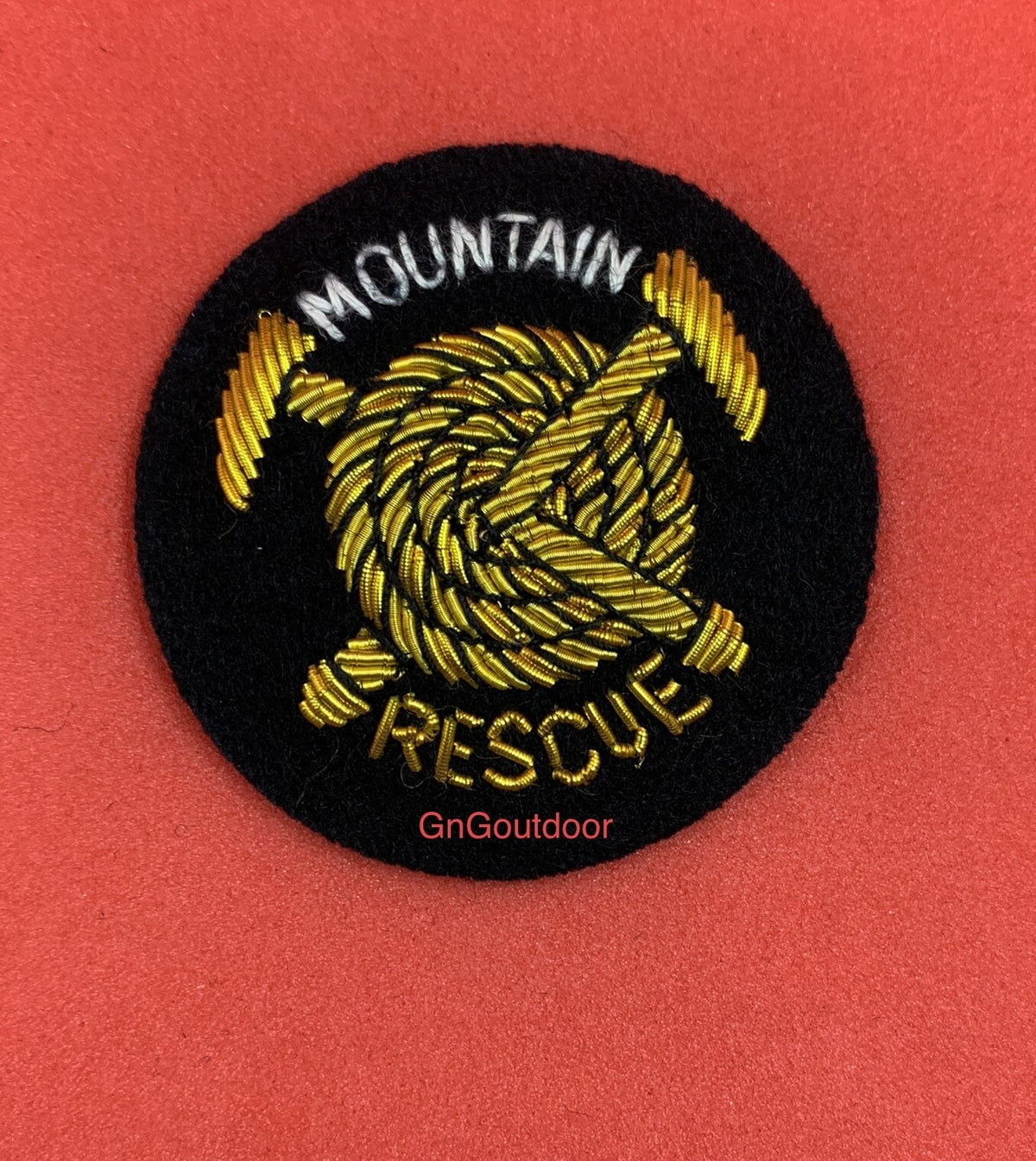 Royal Air Force Mountain Rescue Mess Dress Hand Embroidered Bullion Wire Badge