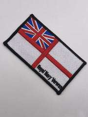 Royal Naval Veteran Patch British Army Machine Embroidered Flag Badge RN TRF