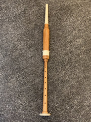 Great Highland Bagpipe Practice Chanter in Cocus Wood with Imitation Ivory Fittings