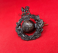 Royal Marines Commandos Beret Badge, Bronze Metal British Military Cap Badge