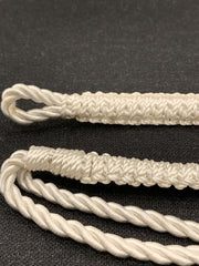 British Military lanyard Army Lanyard White Silk Lanyard Shoulder Cord