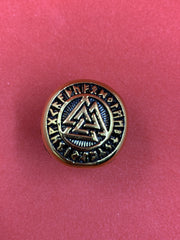 Stainless Steel Freemason Illuminati Gold Ring Masonic Triple Pyramid Symbol Ring