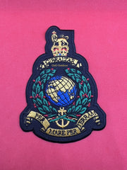 The Corps of Royal Marines Embroidered Patch Royal Marines Biker Patch Set Of 4