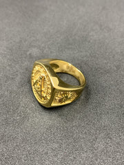 Men's Past Master Degree Masonic Silver Ring York Rite Freemason Ring