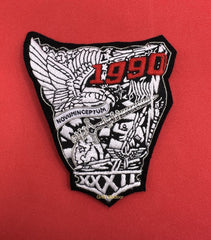 Custom Embroidered Bullion Wire Blazer Badge Military Regimental Army Crest