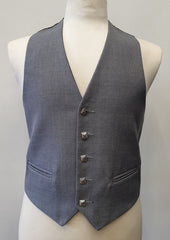 Scottish Grey Doublet Style Jacket Military Piper Drummer jacket & Vest